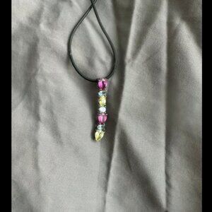 Tourmaline Silver Pendant